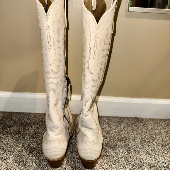 Ariat Casanova X Toe Western Boot White - Picture 5 of 6
